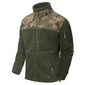 HELIKON TEX Polısh Infantry Jacket - Fleece OLIVE GREEN/PL WOODLAND