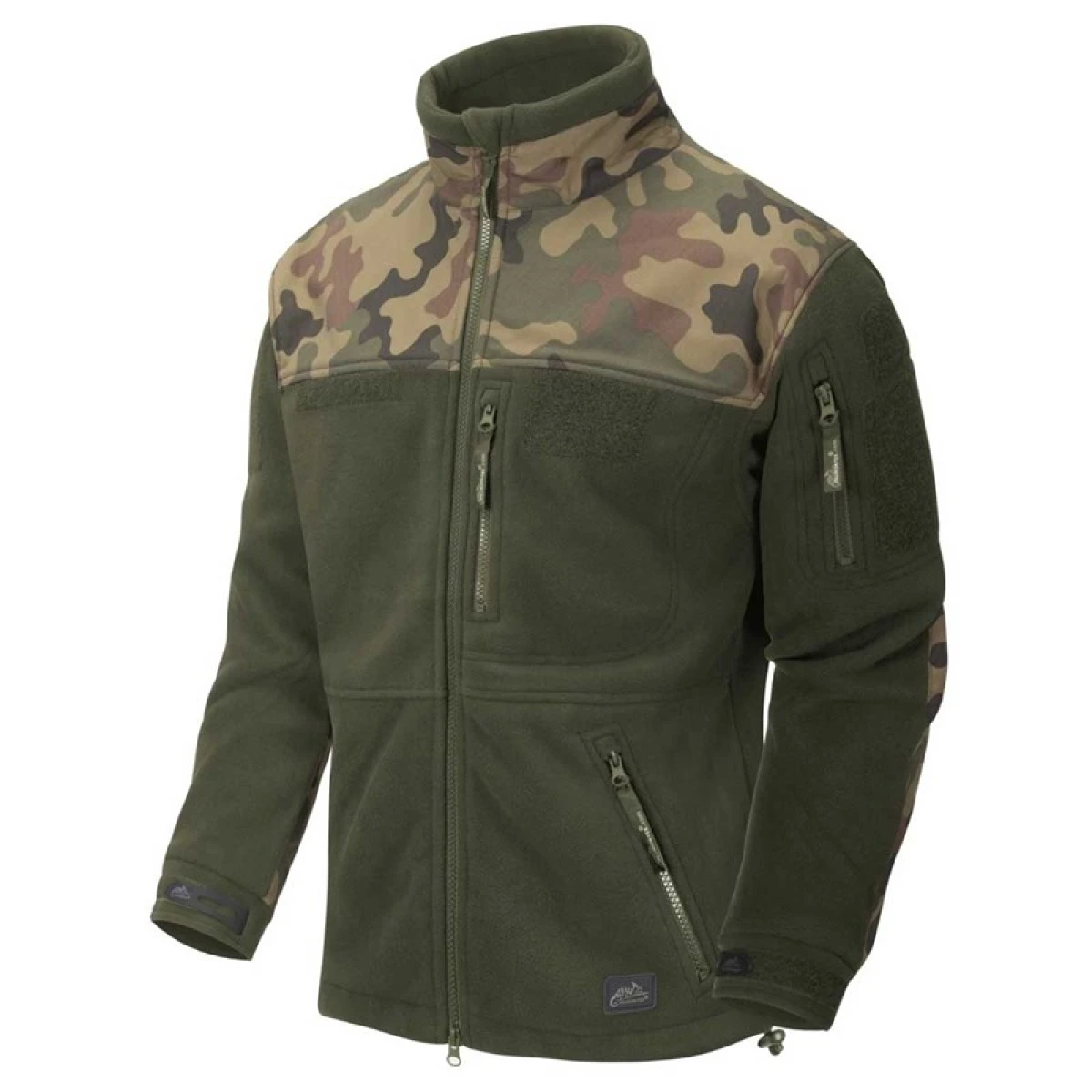 HELIKON TEX Polısh Infantry Jacket - Fleece OLIVE GREEN/PL WOODLAND - XXL