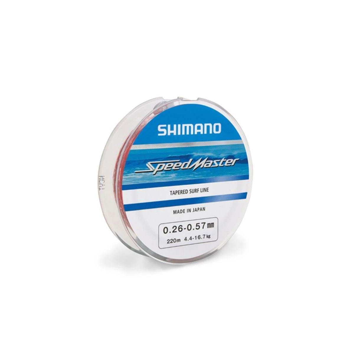 SHIMANO Speedmaster Tapered Surf Line 220 Mt Misina 0.23-0.57 mm