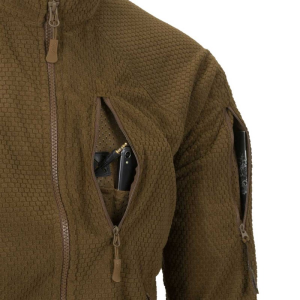 HELiKON TEX Alpha Tactical Jacket - Grid Fleece Shadow Grey - S