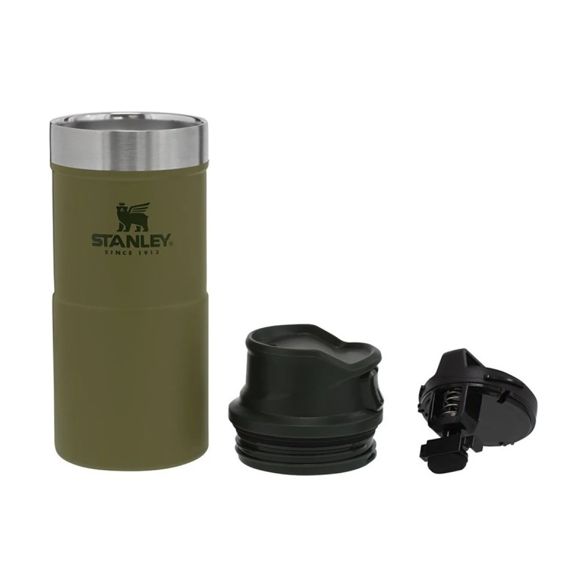Stanley Klasik Trigger-Action Seyahat Bardağı 0,35 Lt - Haki