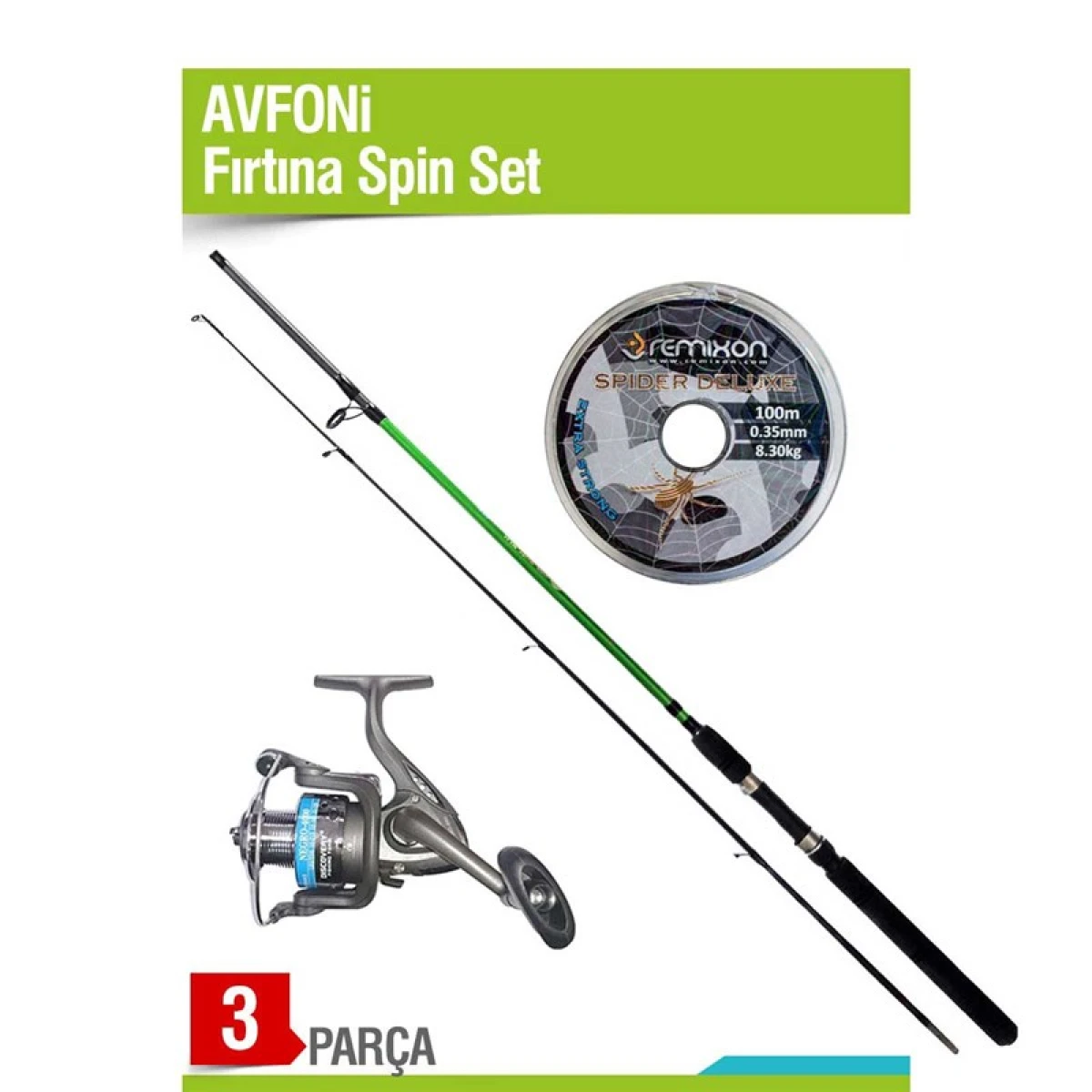AVFONI Fırtına Spin Set