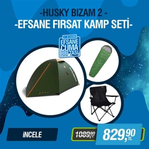 HUSKY Bizam 2 Efsane Fırsat Kamp Seti