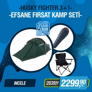 HUSKY Fighter 3+1 Efsane Fırsat Kamp Seti
