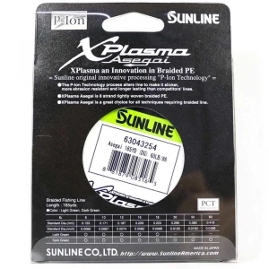 SUNLINE Xplasma Asegai Koyu Yeşil 150 Metre İp Misina 10 Lb 4.5 Kg 0.171 mm
