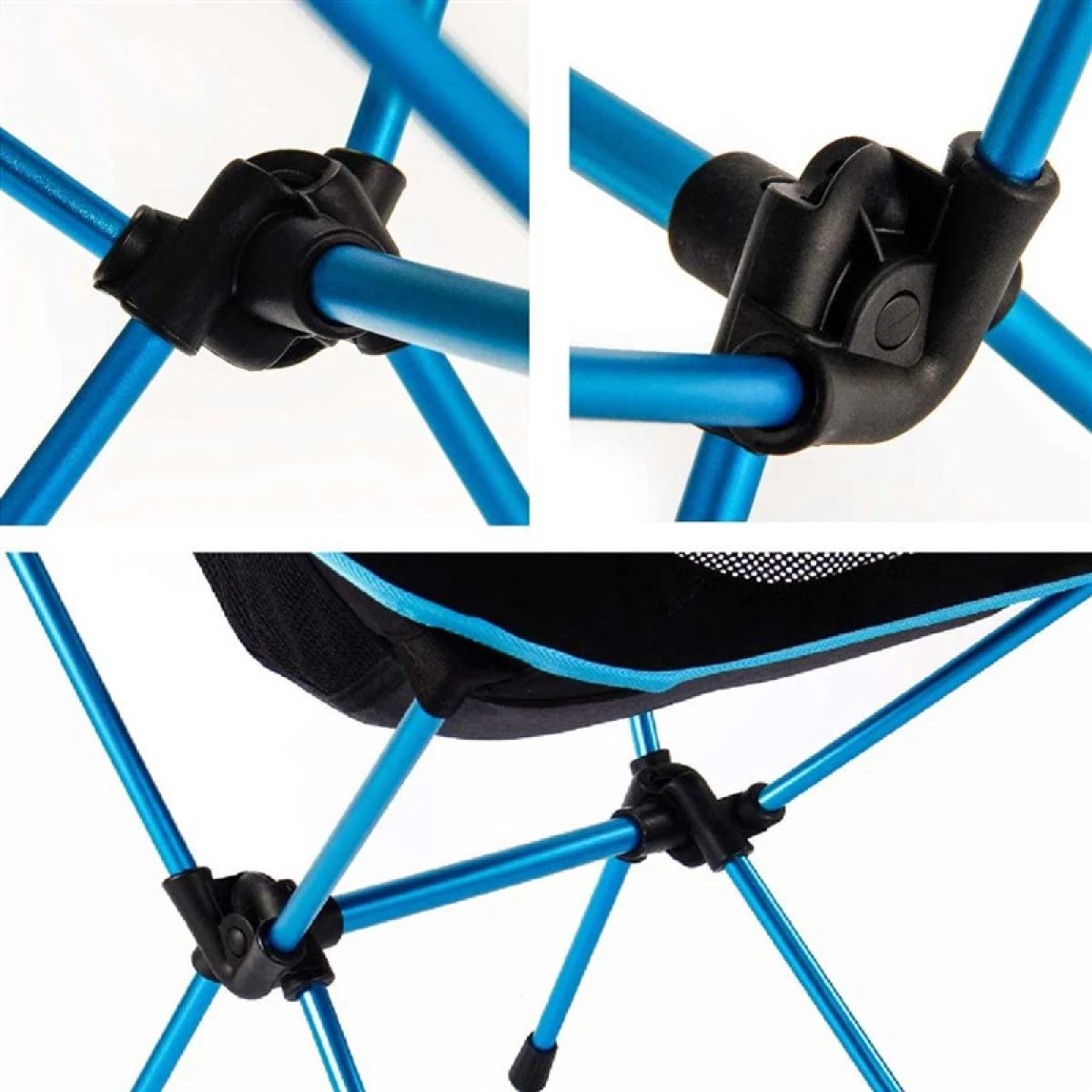 FUNKY CHAIRS Ultralight 900 gr Alüminyum Katlanır Kamp Sandalyesi - Mavi