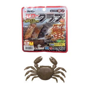 MARUKYU Power Crab Medium Silikon Yem Kahverengi