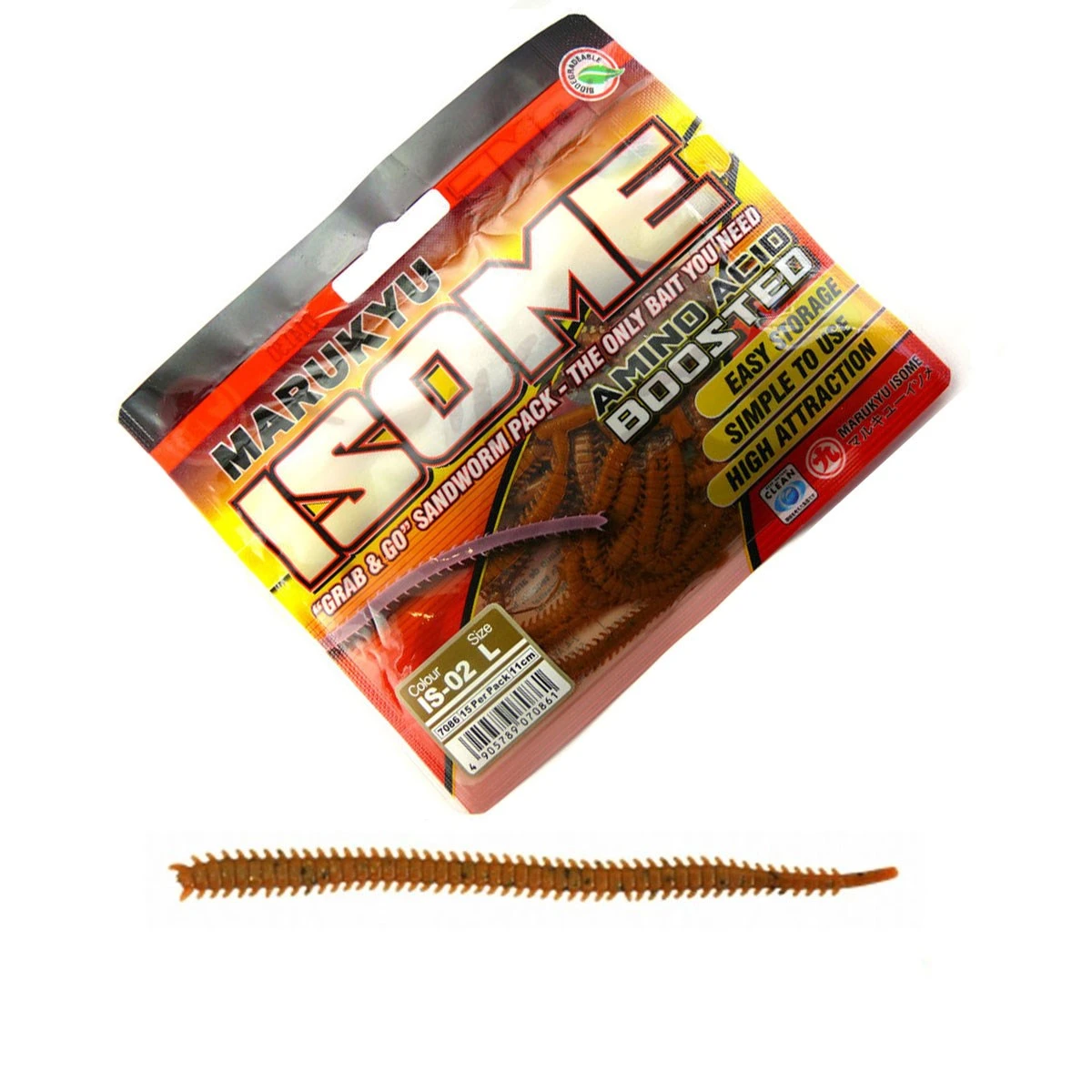 MARUKYU Isome Large 11cm Silikon Yem IS-02
