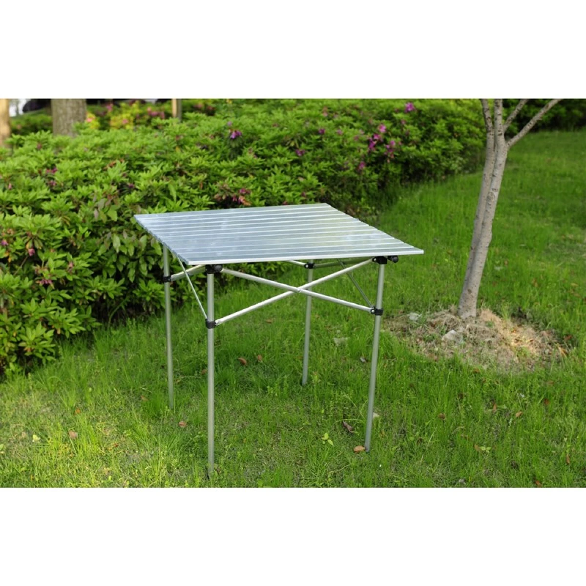 Joystar Alüminyum Katlanabilir Piknik/Kamp Masası 70x70x70 cm