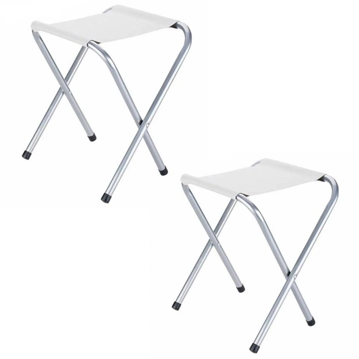 FUNKY CHAIRS Katlanabilir Tabure - Beyaz 2 Adet