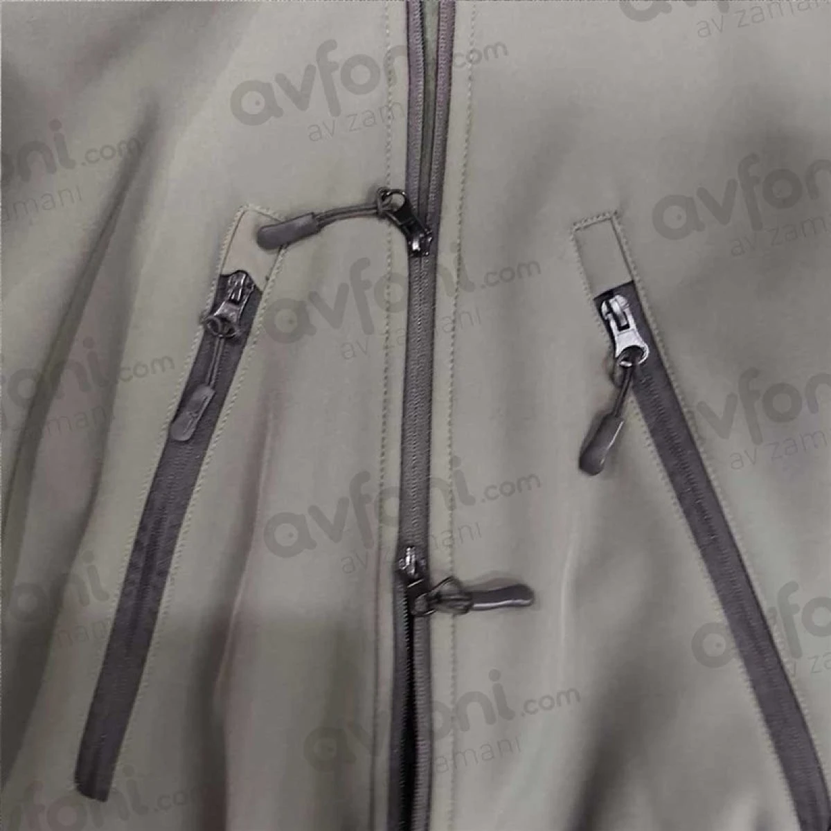 N.M TACTICAL Askeri Taktik Softshell Kapşonlu Mont - Bej - S
