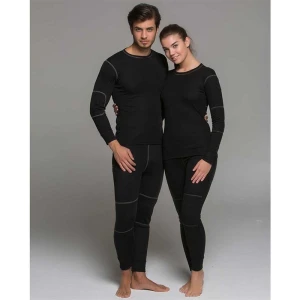 Thermoform Active Plus Yetişkin Termal İçlik Set Siyah