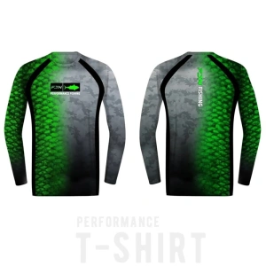 Fujin Performance T-Shirt Camo Green Scale
