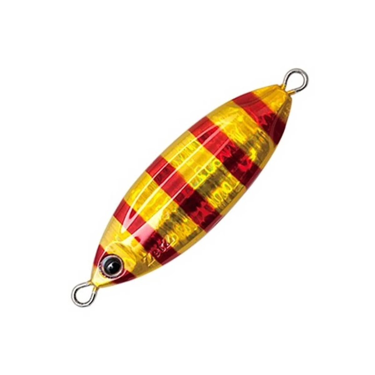 PALMS Slow Blatt Cast OVAL 7,1 cm 30 gr Maket Yem MG-556 Zebra Red Gold