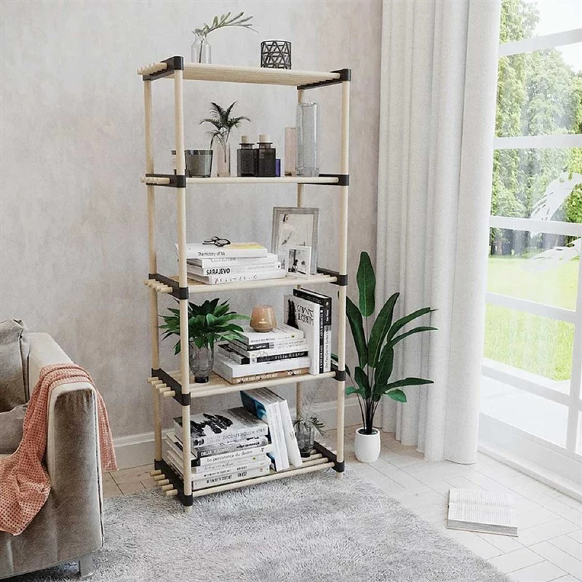 SEOWOOD 5 Katlı Çok Amaçlı Raf
