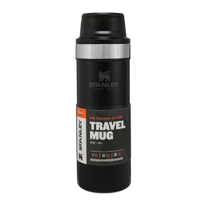 Stanley Klasik Trigger-Action Seyahat Bardağı 0,47 Lt-Siyah