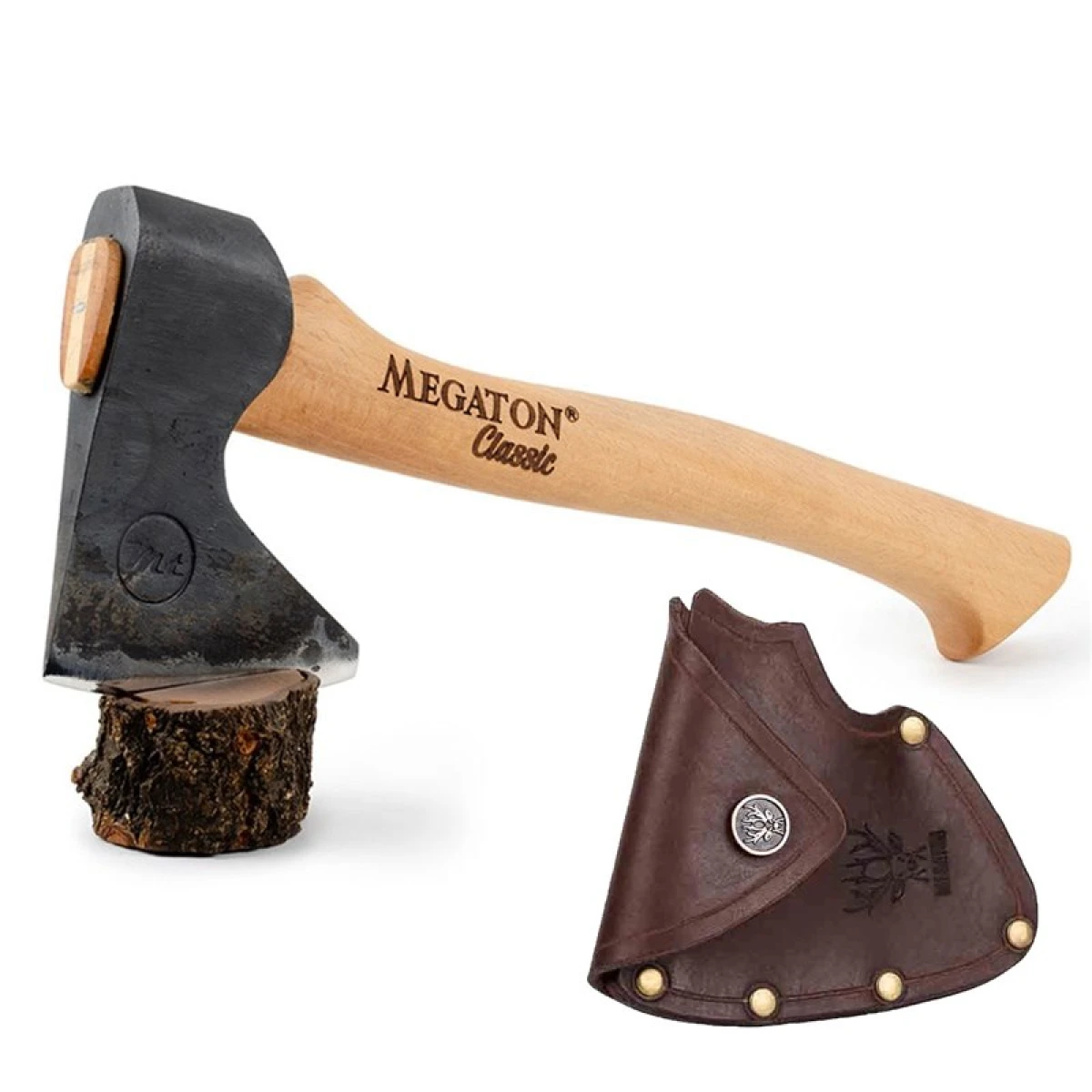 Megaton Axe Classic 38cm Kılıflı Kamp Baltası