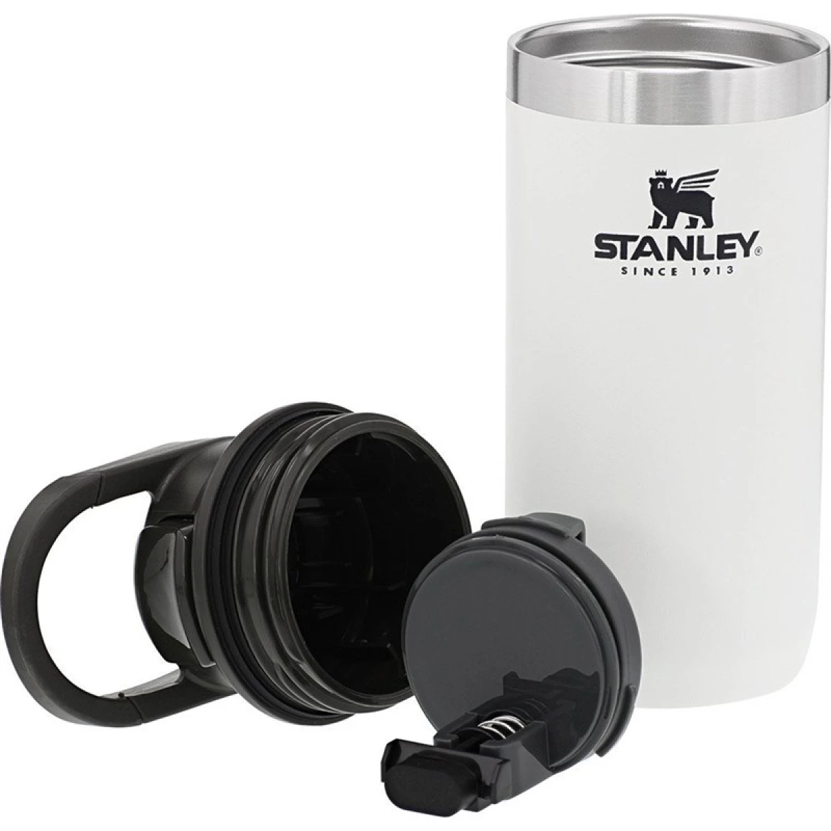 Stanley Adventure Switchback Tek El Termos Bardak 0,35 Lt- Beyaz