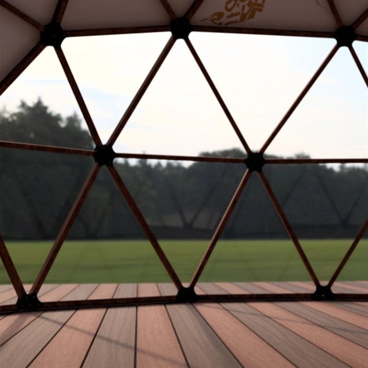 TRIDOMES D10I 77m2 Kubbe Çadır