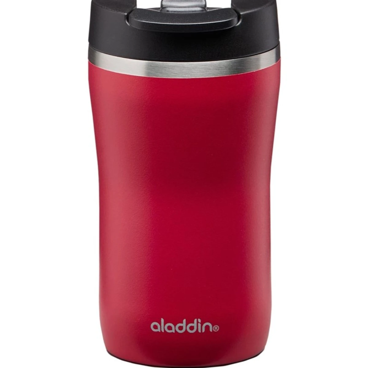 Aladdin Cafe Thermavac Leak-Lock Paslanmaz Çelik Kupa 0,25 LT - Kırmızı