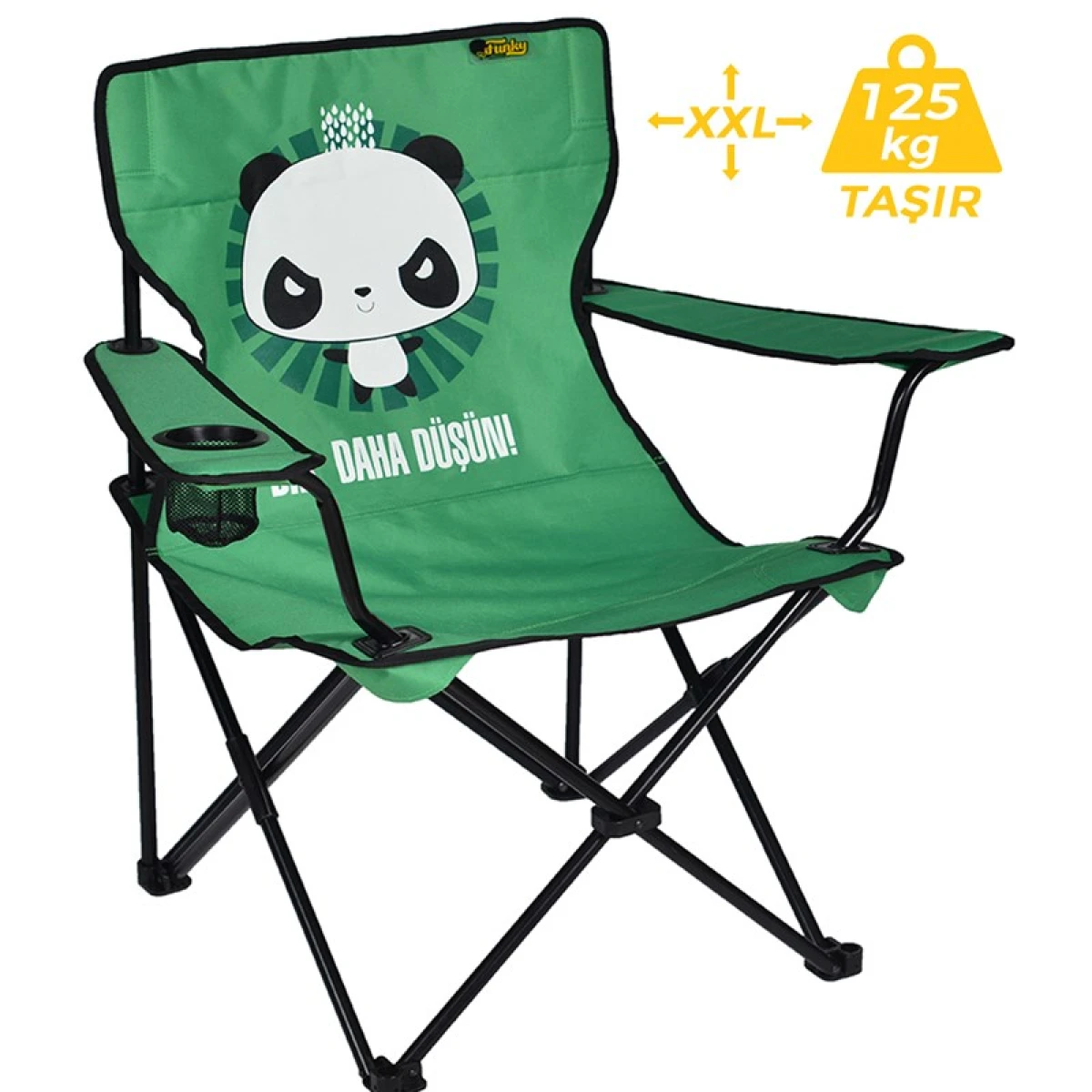FUNKY CHAIRS Panda Katlanabilir Kamp Sandalyesi