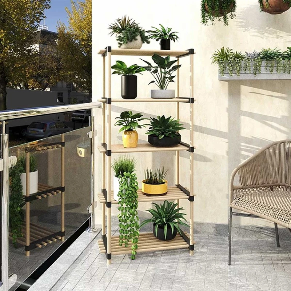 SEOWOOD 5 Katlı Çok Amaçlı Raf