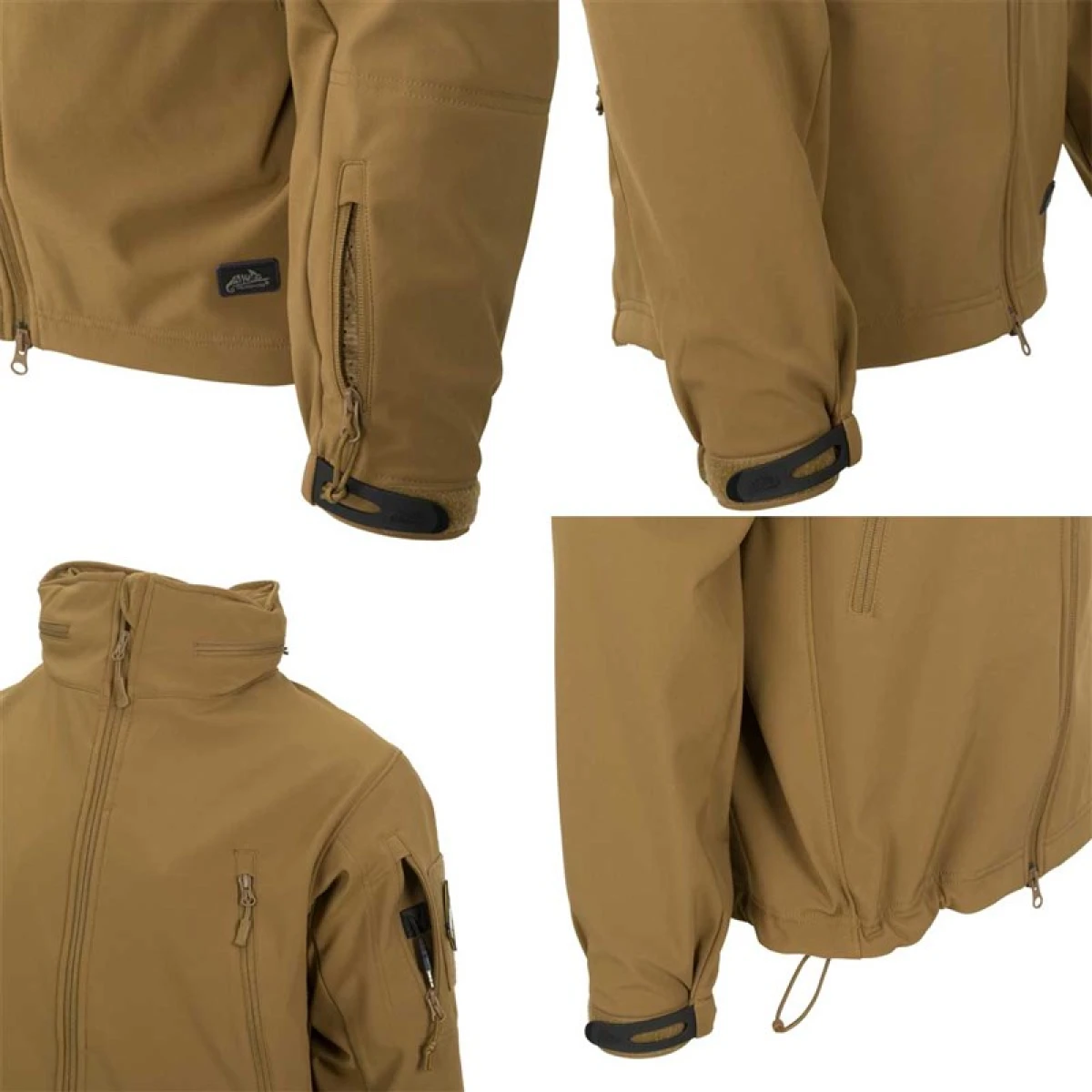 HELIKON TEX Gunfighter Jacket - Shark Skin Windblocker SHADOW GREY - M