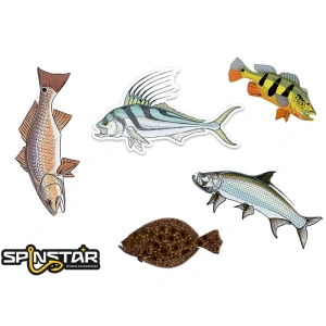 SPINSTAR Tropical Fish Serisi Sticker