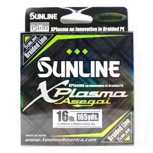 SUNLINE Xplasma Asegai Açık Yeşil 150 Metre İp Misina 16 Lb 7.2 Kg 0.209 mm