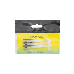 HANFISH Sandeel Yedek Gövde Silikon Yem Silver Bait