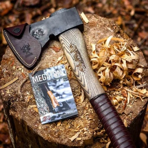 Megaton Axe Vidar Dövme Karbon Çelik Balta - 41 cm