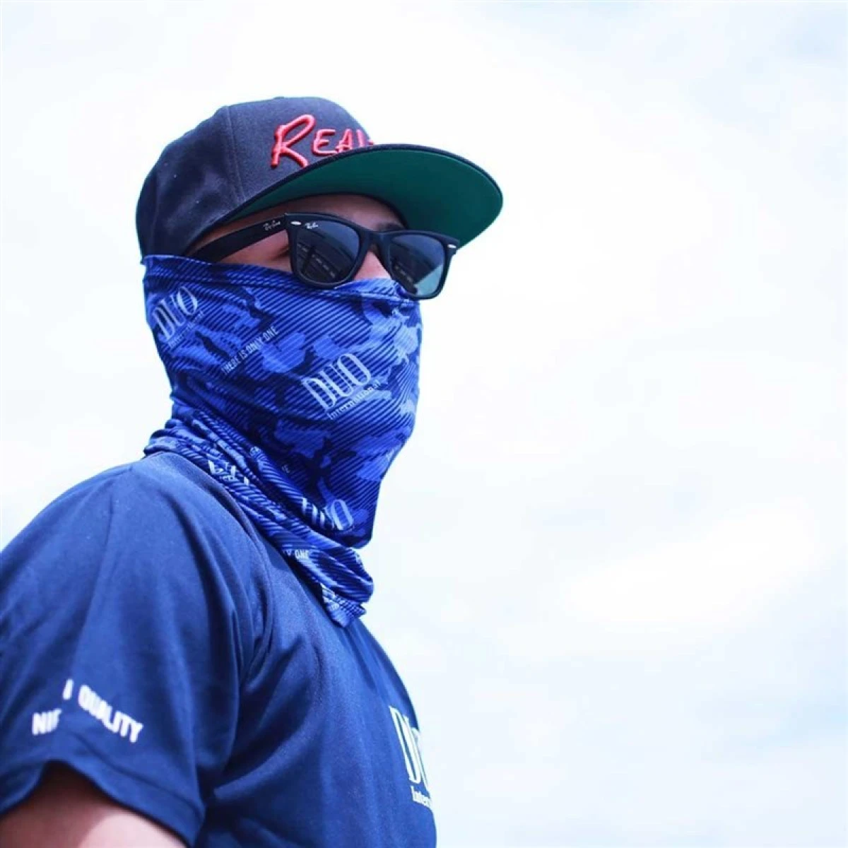 DUO UV Koruyucu Bandana / Boyunluk Blue Camo