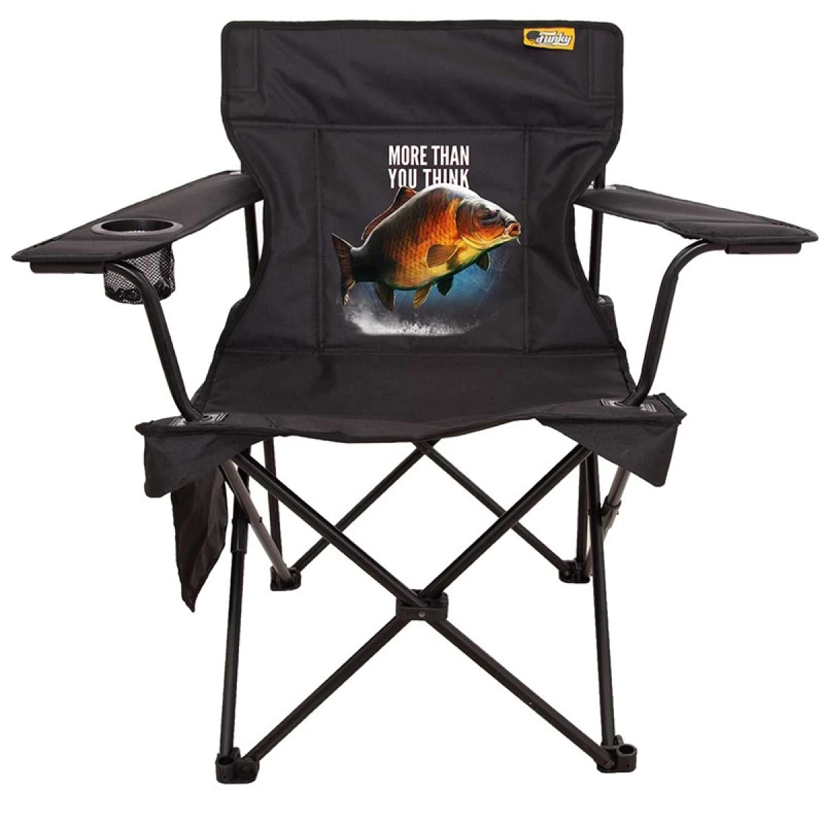 FUNKY CHAIRS V2 Siyah Carp Lüks Kamp Sandalyesi