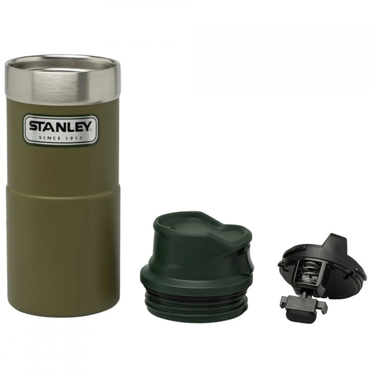 STANLEY One-Hand 2.0 Çelik Termos Bardak 0,35 LT Haki