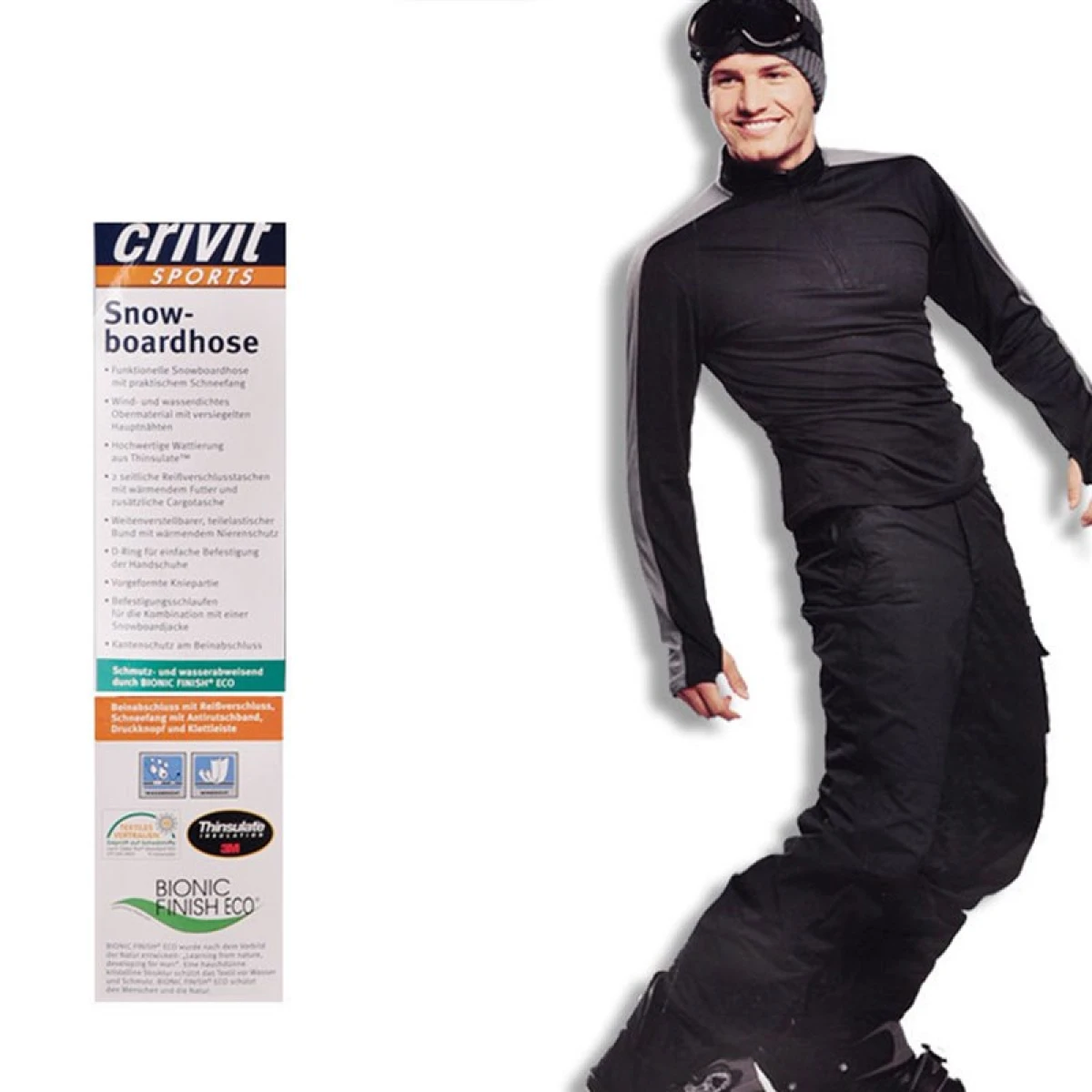 CRİVİT Erkek Kayak Pantolonu