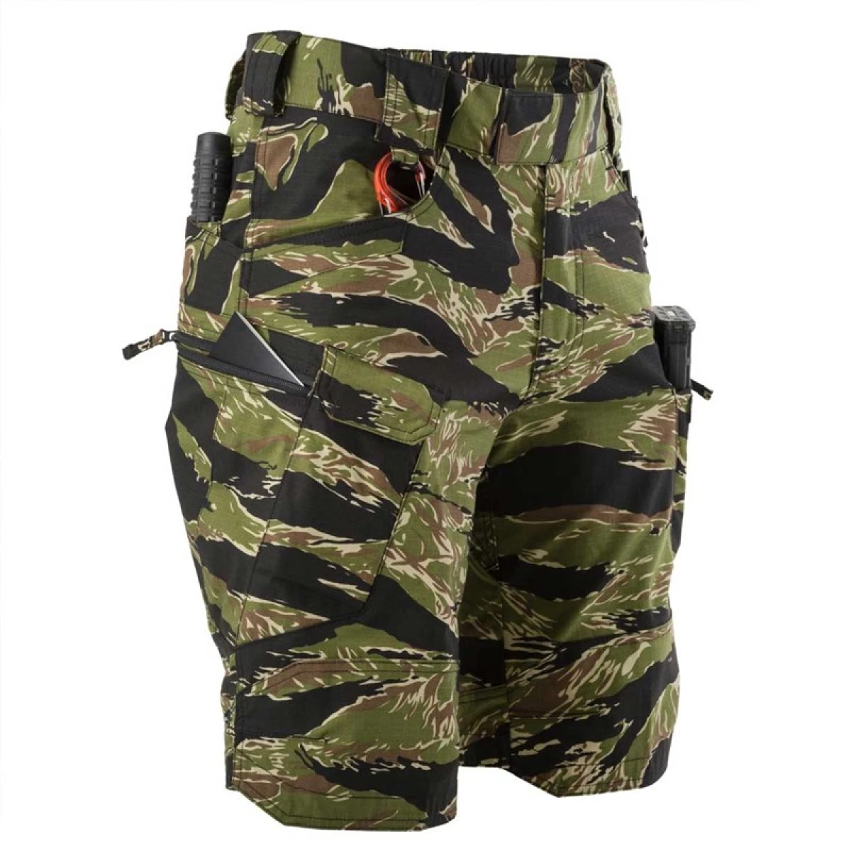 HELIKON TEX UTS (Urban Tactical Shorts) 11 - Polycotton Stretch Ripstop TIGER STRIPE - XLarge