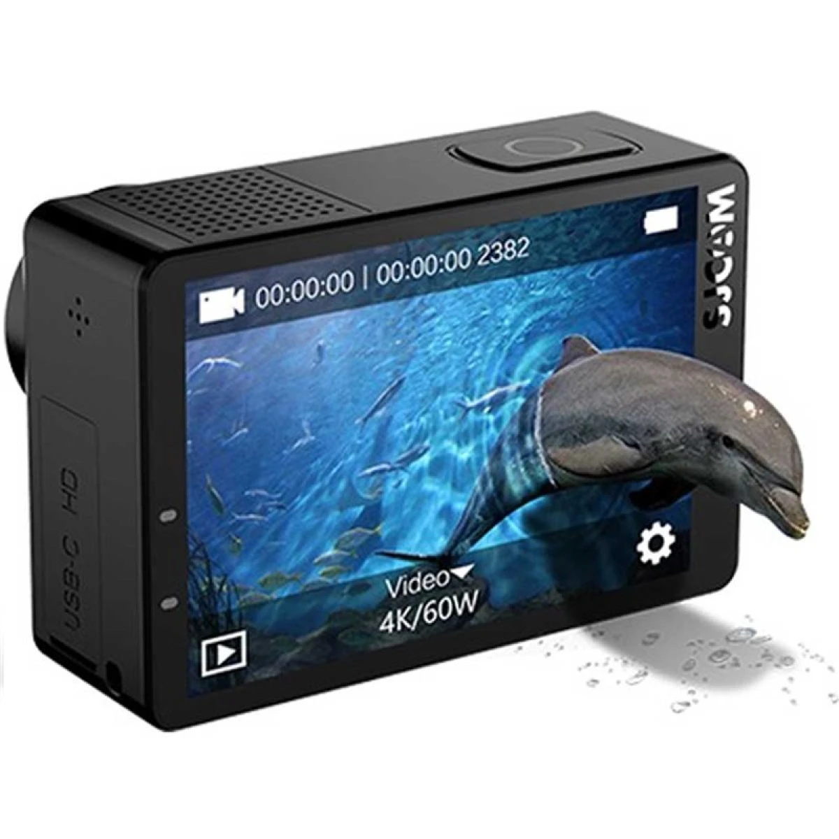 SJCAM Sj8 Pro Wi-Fi 4K Aksiyon Kamera-Siyah