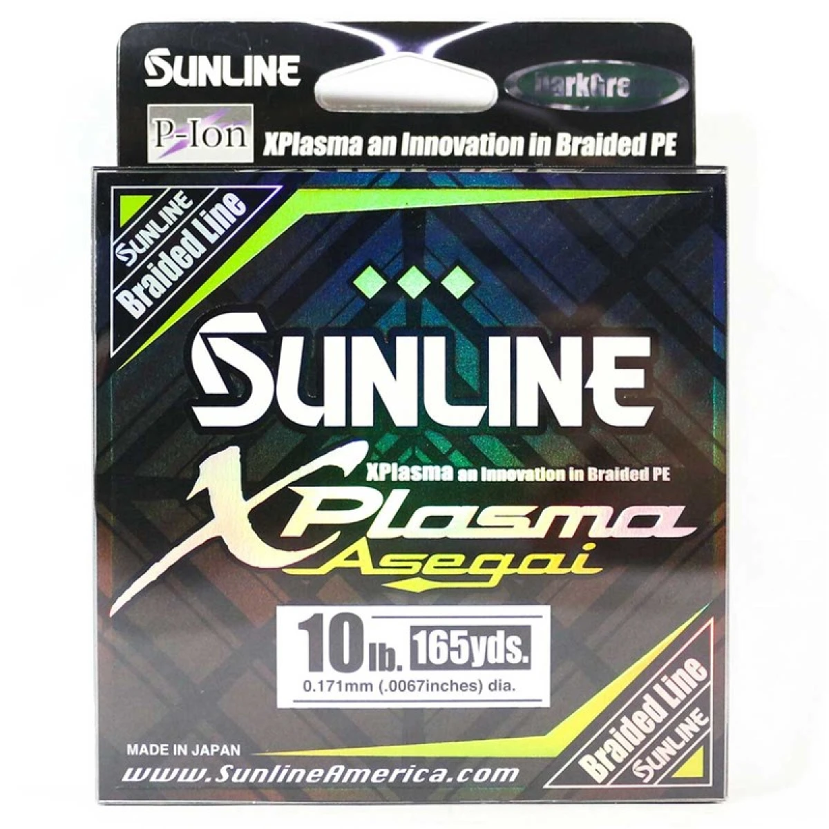 SUNLINE Xplasma Asegai Koyu Yeşil 150 Metre İp Misina 10 Lb 4.5 Kg 0.171 mm