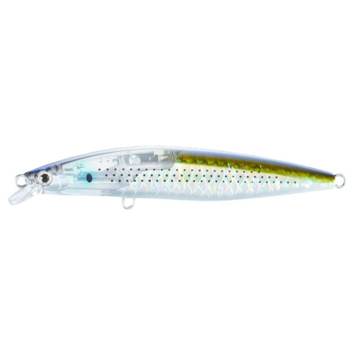 SHIMANO Exsence Strong Ass AR-C 125F Flash Boost 12,5cm 25g Silber Braun