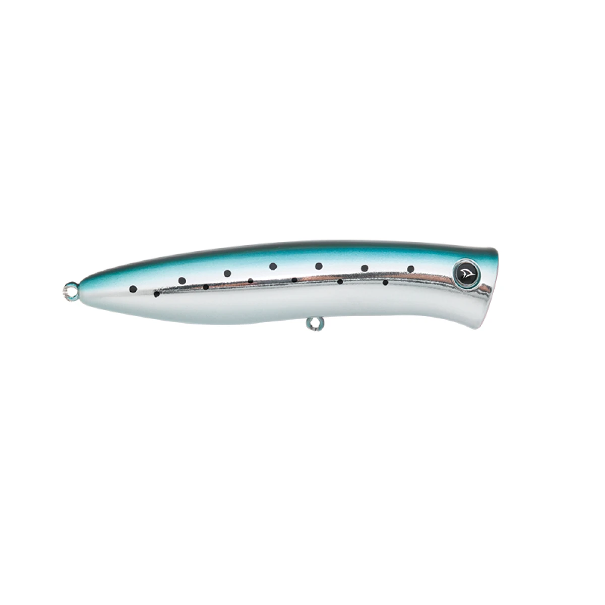 HANFISH Harp Popper 110 Hp Serisi 11 cm 28 gr Floating (Su Üstü) Maket Yem Hp-62 Mirror Mullet Glow