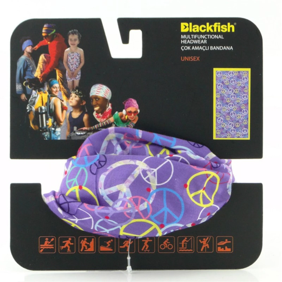 BLACK FISH Barış Serisi Bandana B2.P2.01