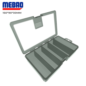 MEBAO 5 Bölmeli Gri Şeffaf Organizer M MBLB1016GRY