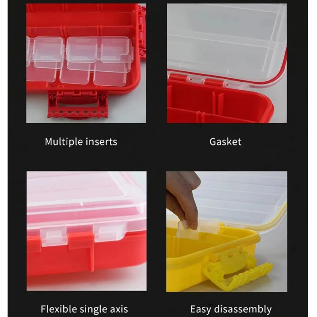 MEBAO Su Geçirmez Küçük Boy Organizer Sarı MBLB1024YLW