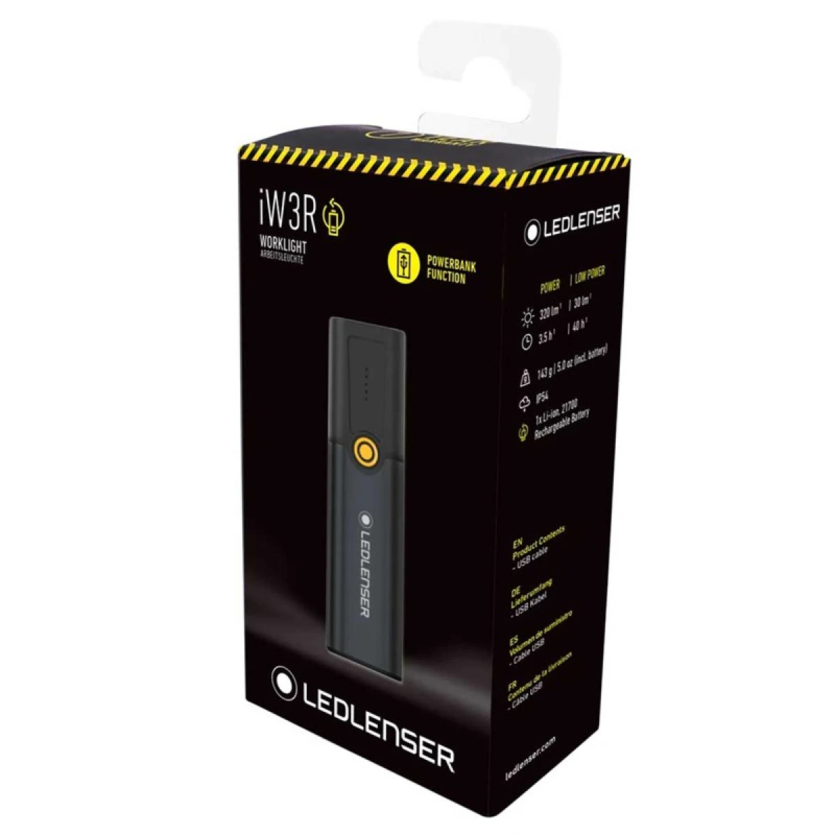 LEDLENSER İW3R 502173 Worklight Fener