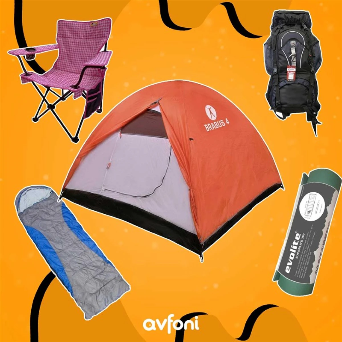 Efsane Kasım'a Özel 5 Parça Kamp-Outdoor Seti