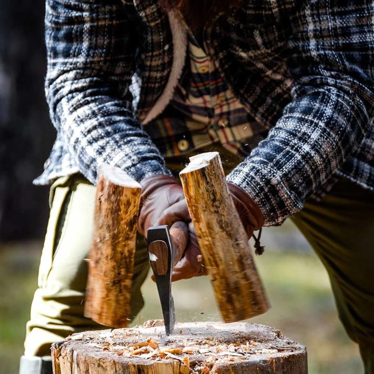 Megaton Axe Valkrie Dövme Karbon Çelik Balta - 41 cm