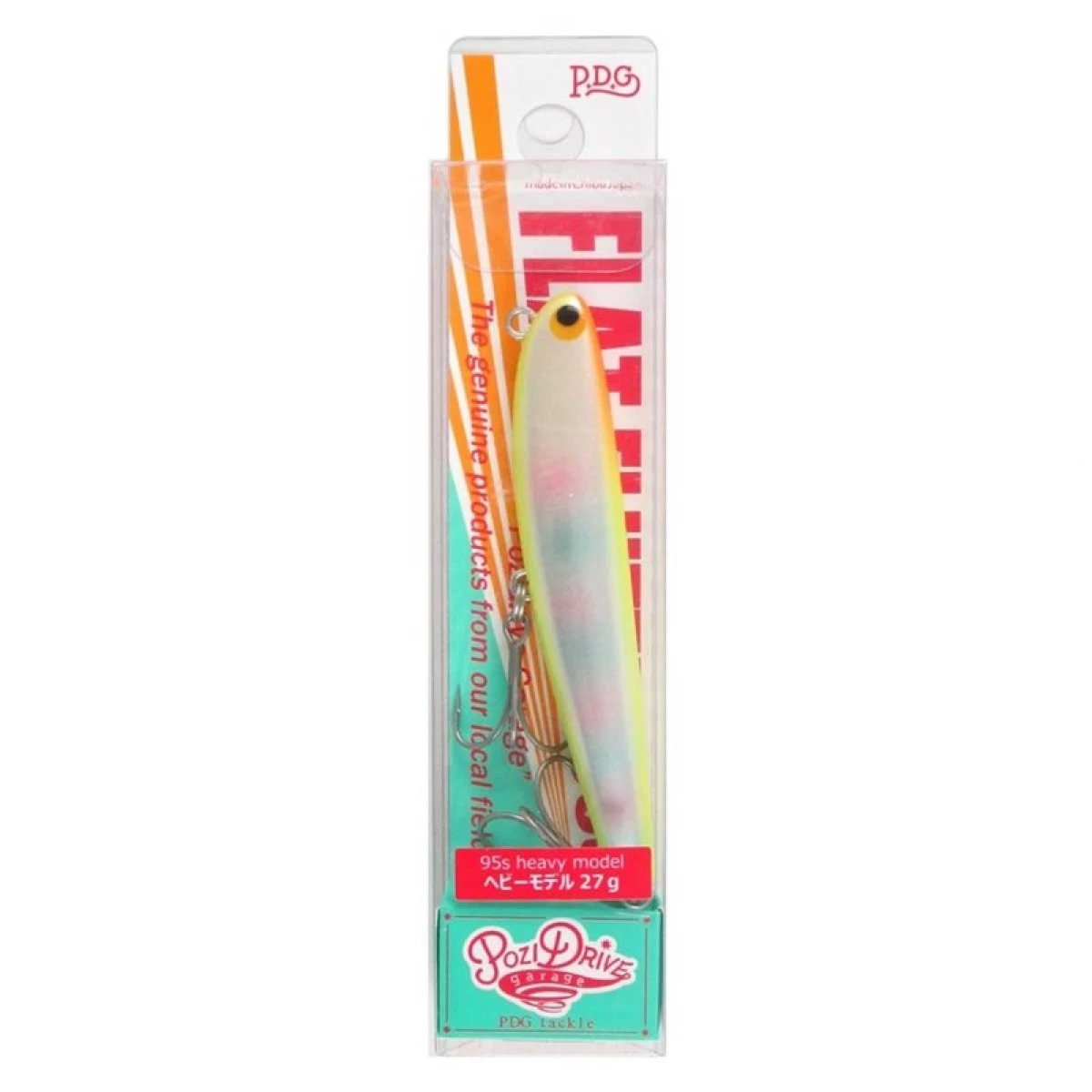 PDG Flat Flutter 95S Heavy 95 mm 27 gr Maket Yem - 010