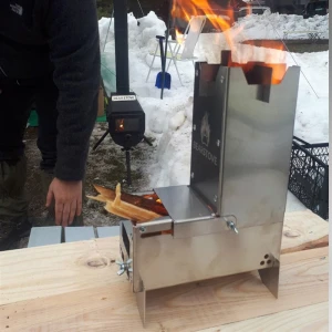BEARSTOVE Rocket Stove Kamp Sobası