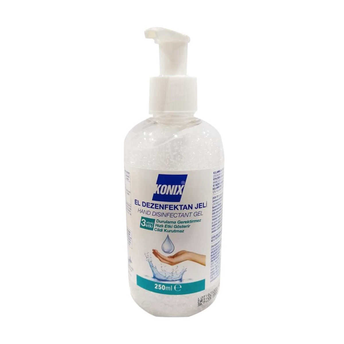 Konix Antibakteriyel Jel El Dezenfektanı 250 ml