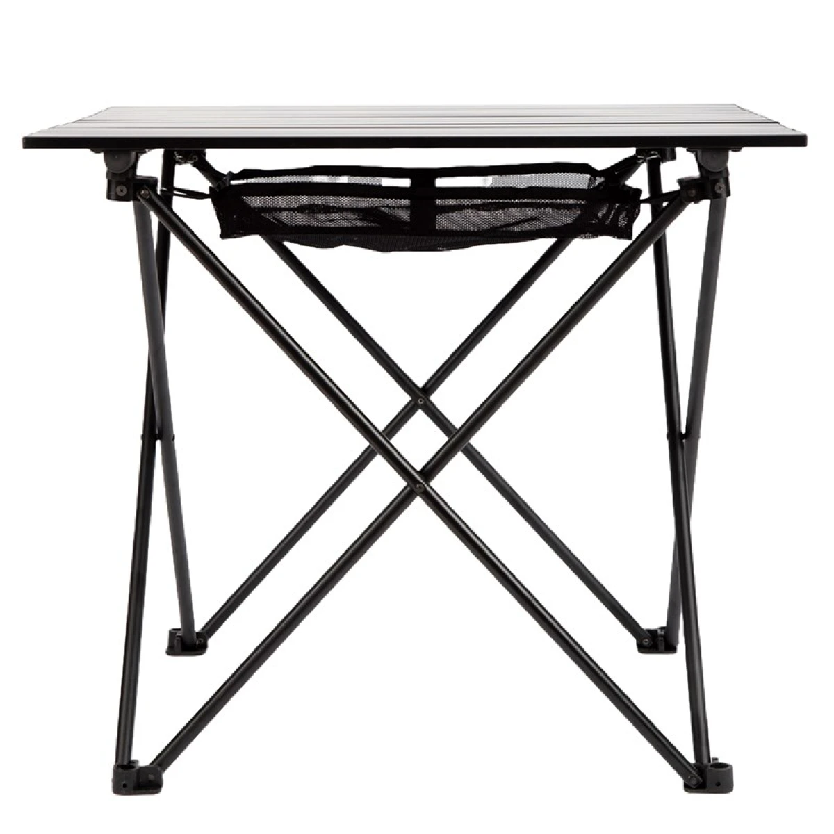 FUNKY CHAIRS Black Katlanabilir Kamp Masası Büyük (71 x 68 x 62cm)